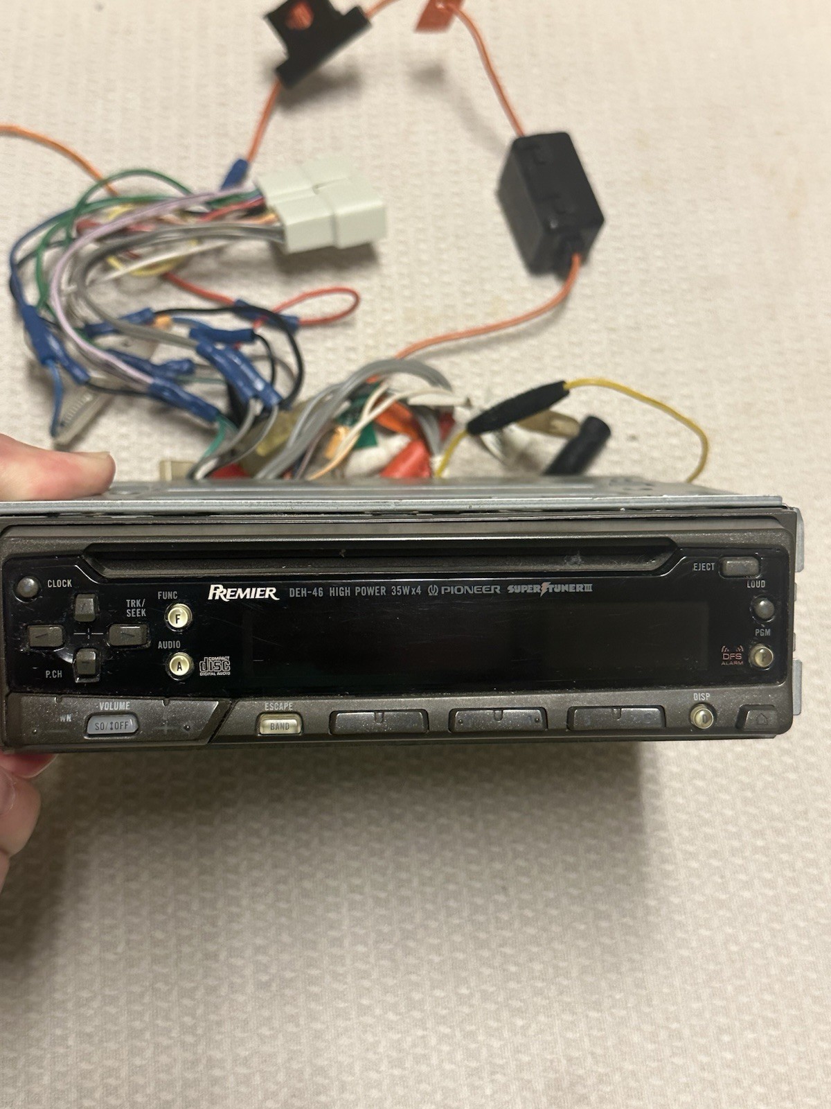 Pioneer Premier DEH-46 Car CD Player