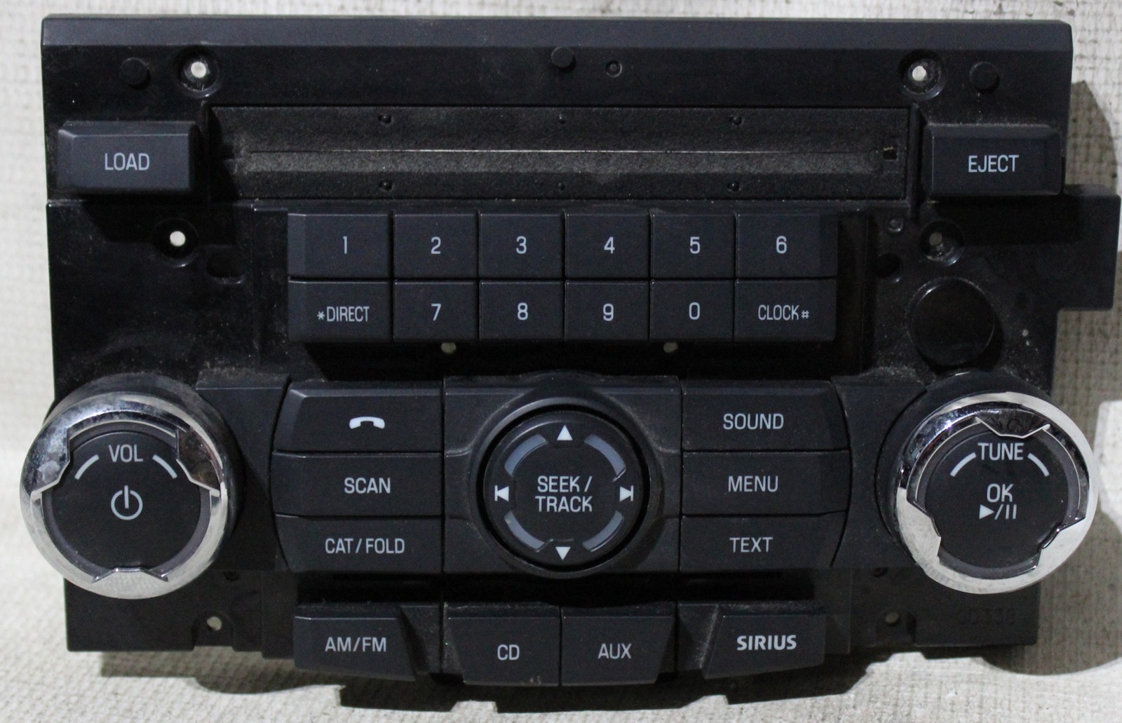 Ford Fusion 2010 2011 Factory Control Button Trim for Factory Radio 9E5T18A802AE