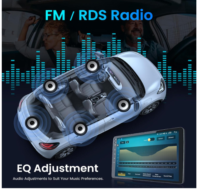 4 Core 32G Car Radio Stereo Honda CRV 2007-2011 Touch Screen Backup GPS 5G WiFi