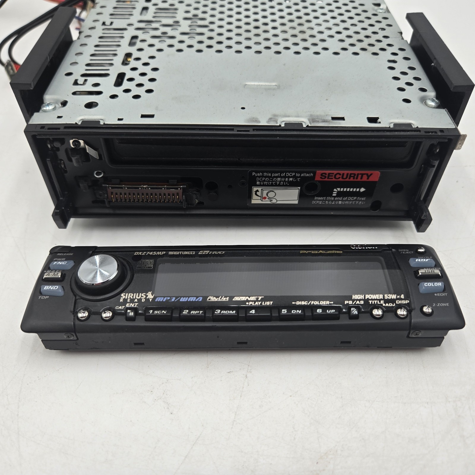 Clarion ProAudio DXZ745MP Receiver Car/Truck Radio/CD Player w/Remote – TESTED