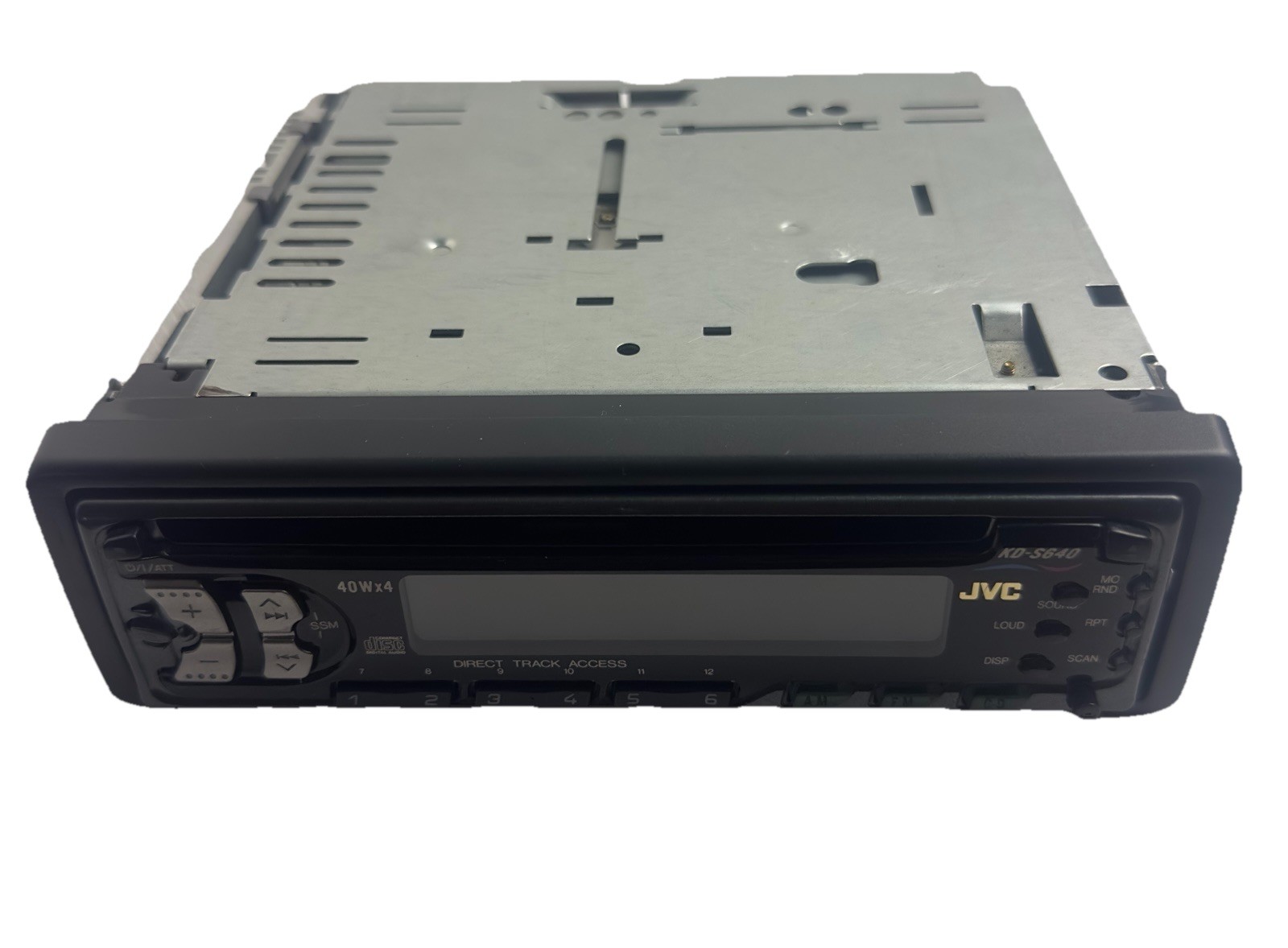 JVC KD-S640 CD Player In Dash Receiver ( Untested ) For Parts Only
