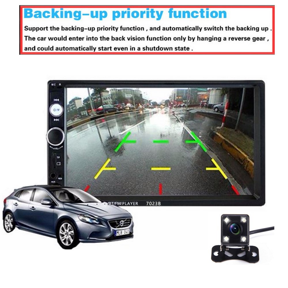 Estereo De Pantalla con Bluetooth Para Coche Carro Auto MP5 Player USB/SD/AUX/FM