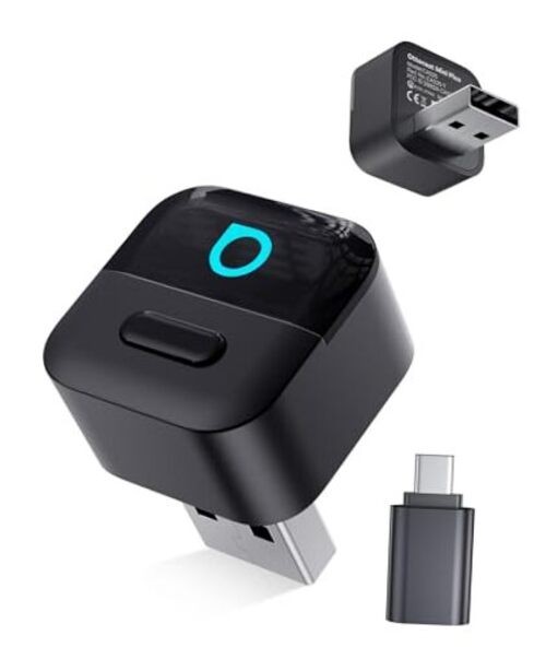 Mini Pico (2026 Version) Wireless 2-in-1 CarPlay & Android Auto Adapter, Plug