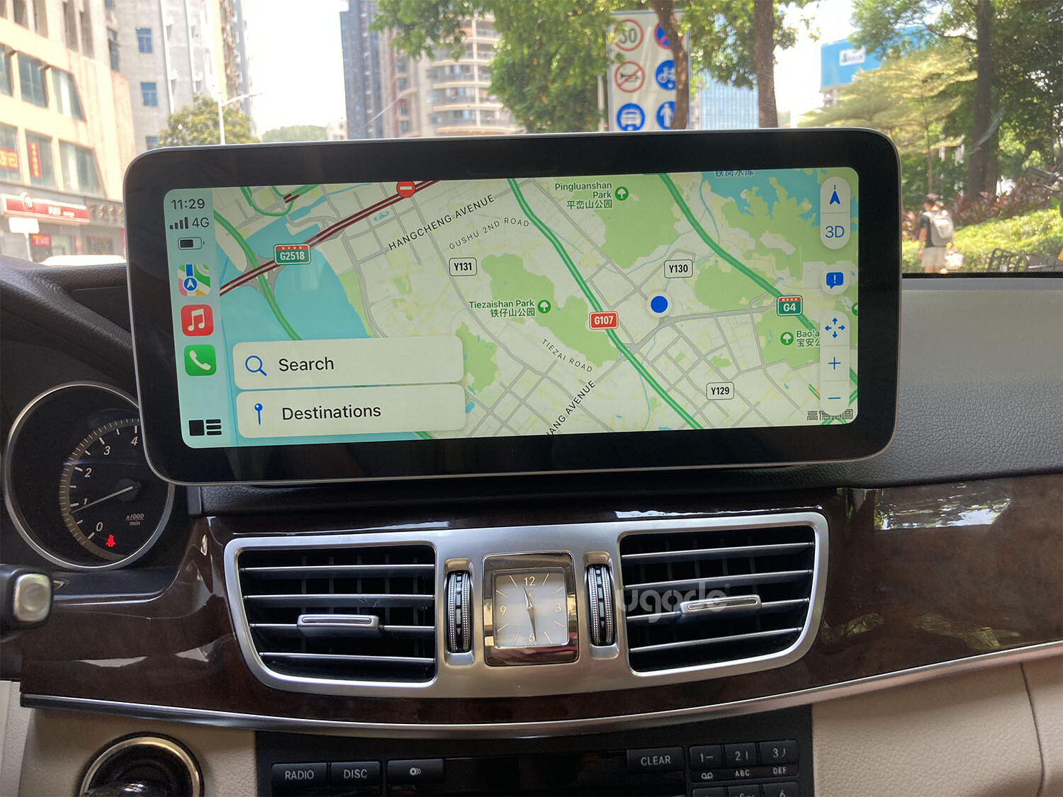 Ugode 12.3inch Android Screen Upgrade Mercedes Benz E class W212 S212 2013-2014
