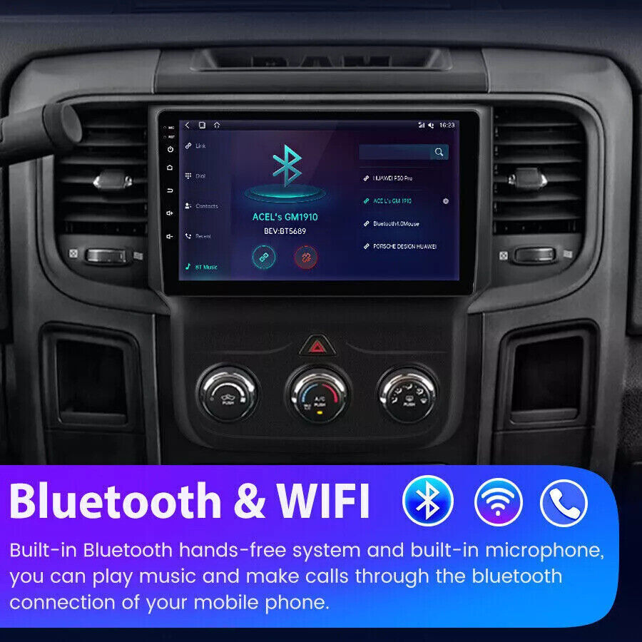 For 2014-2018 Dodge Ram 1500 2500 3500 Android 13 Car Stereo Radio GPS Navi Wifi