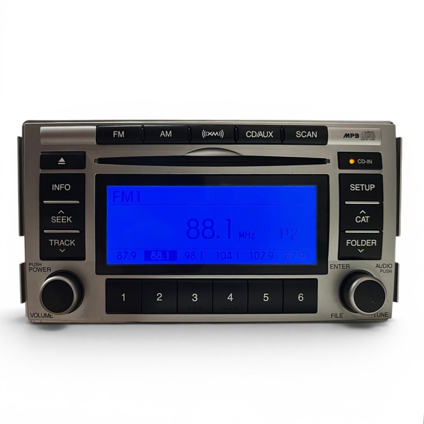 HYUNDAI Santa Fe AM/FM CD MP3 Radio Receiver OEM 96180-0W000 A200 CMLXM