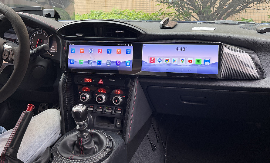 Android Car Radio Stereo for Toyota 86 Subaru BRZ GPS Carplay Dual Dual Screen