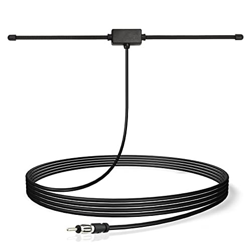 Car FM AM Radio Dipole Antenna Adhesive Mount for Vehicle Truck SUV Car