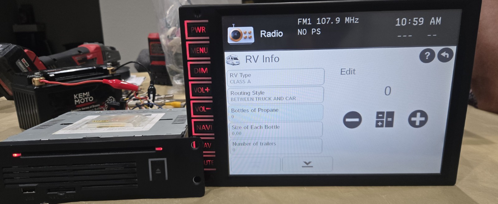 XSG2NA Infotainment System Complete Thor Motorhome COACH RV TUSCANY Universal