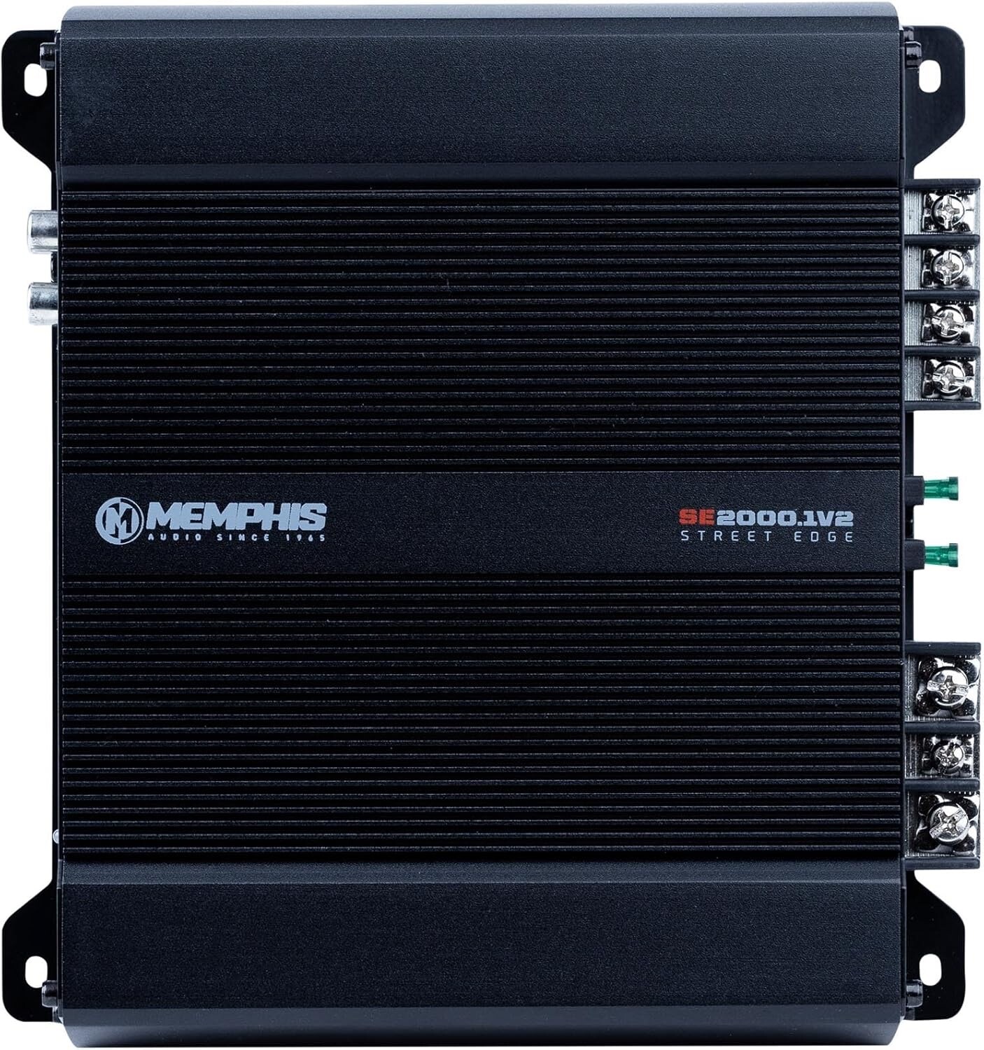 Memphis Audio SE2000.1V2 Street Edge 2000W Max 1 Ohm Monoblock + AMP KIT