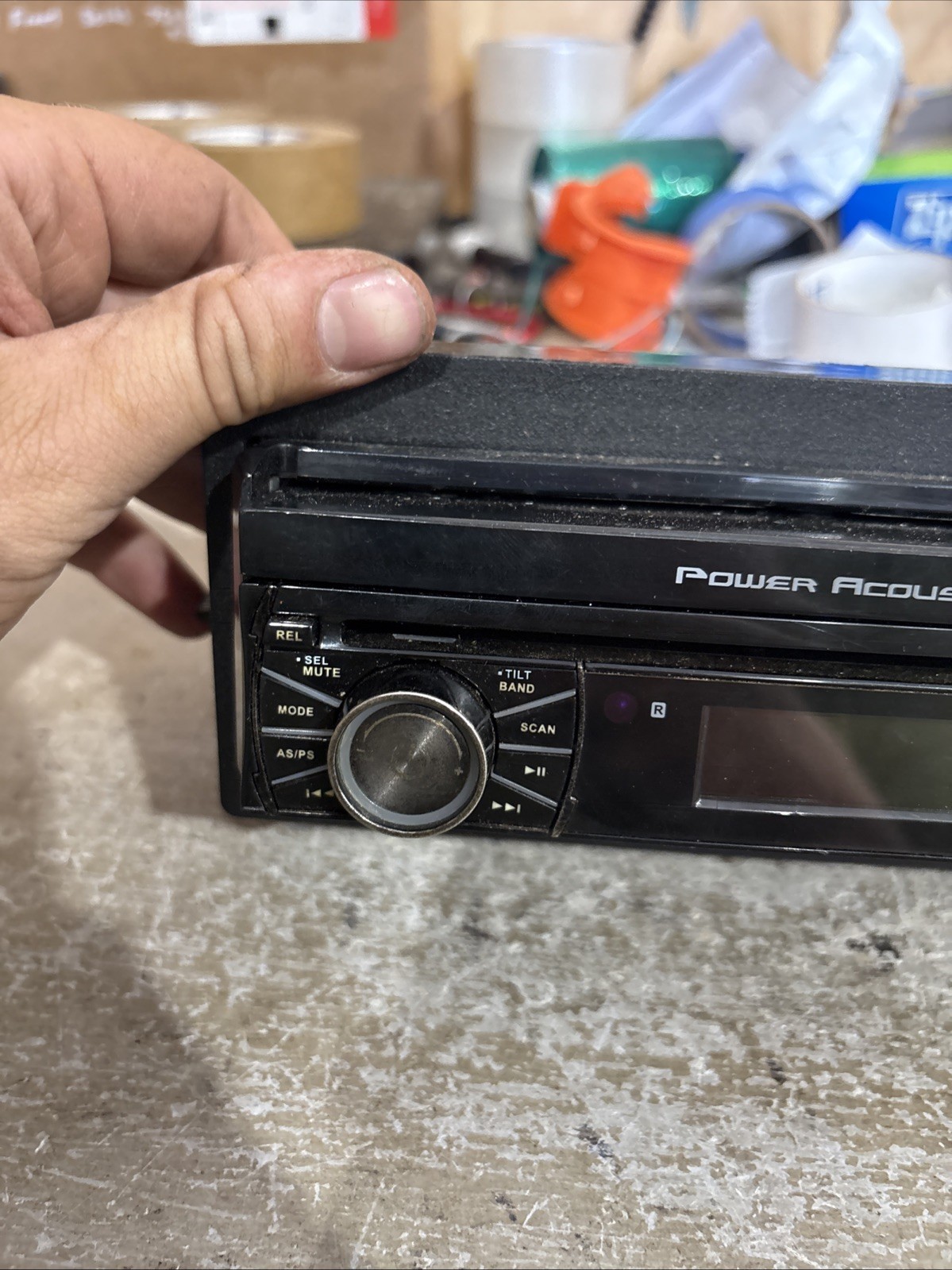 Power Acoustik PTID-8920 Car Stereo DVD CD MP3 Radio USB
