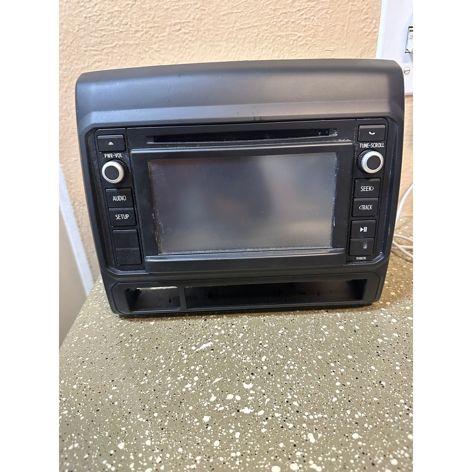 Toyota Touch Screen Radio Receiver Display Audio System Part 510078 86140-04150