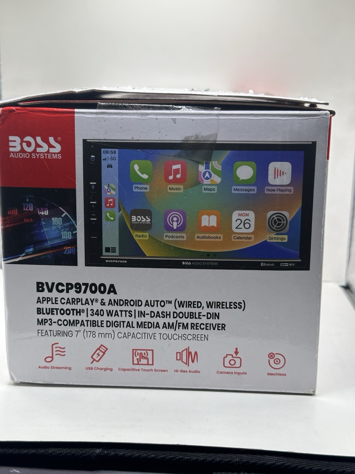 Car Audio Systems BOSS (BVCP9700A) 7 inch Touchscreen CarPlay/Android