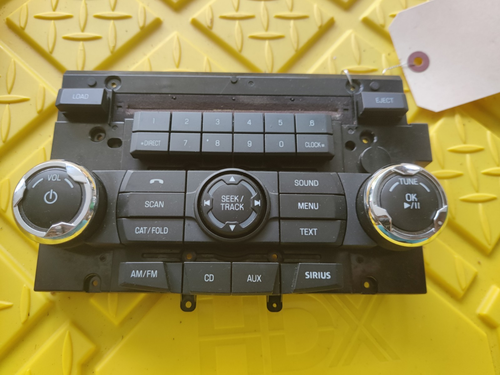 OEM Used 2010-12 Ford Fusion/Mercury Radio CD Audio Control Panel