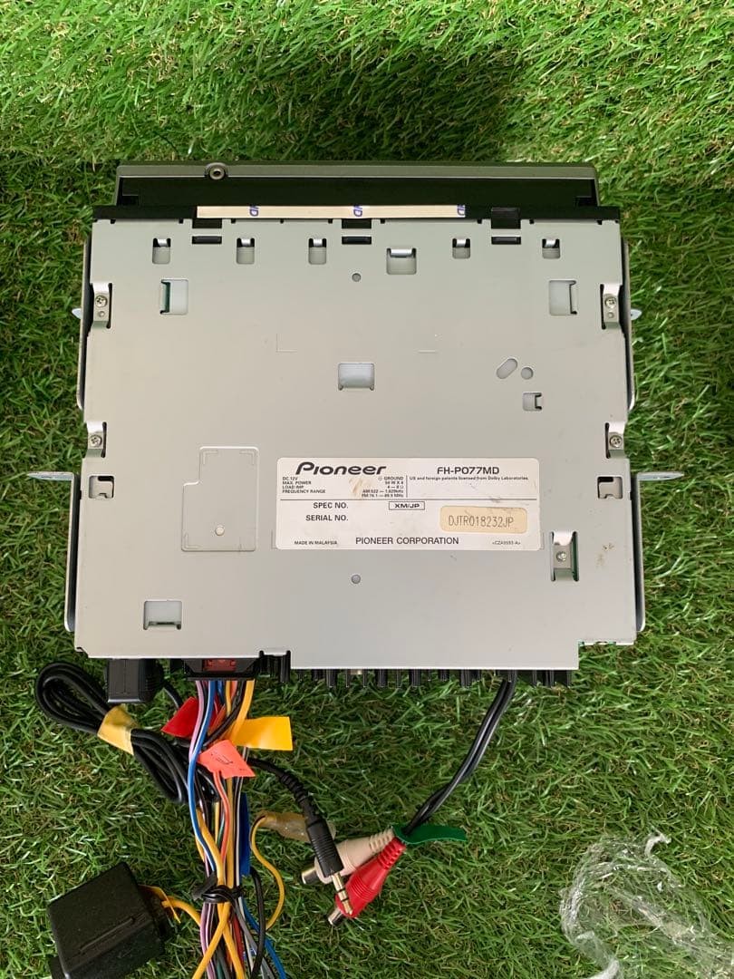 [Rare] Carrozzeria FH-P077MD Comes with remote control and instruction manual.