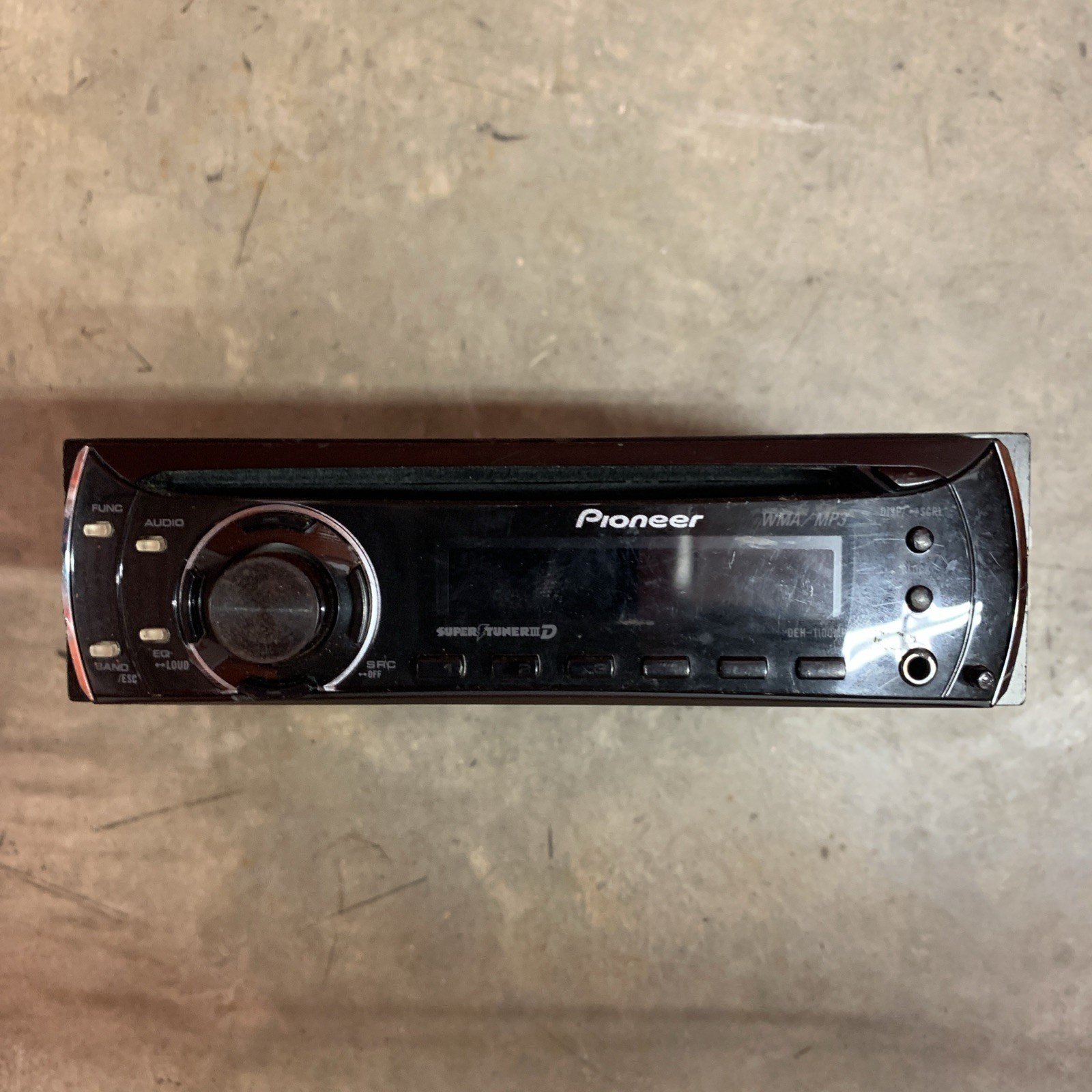 PIONEER DEH-1100MP CAR Headunit Oldschool Car Audio Aux Vintage