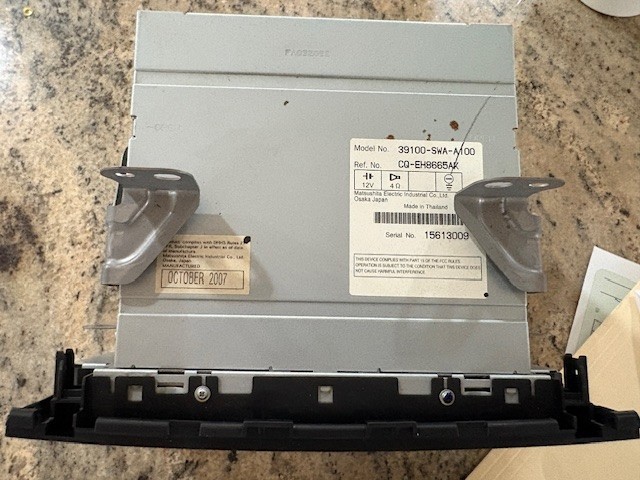 2008 Honda CRV car stereo Model 39100-SWA-A100