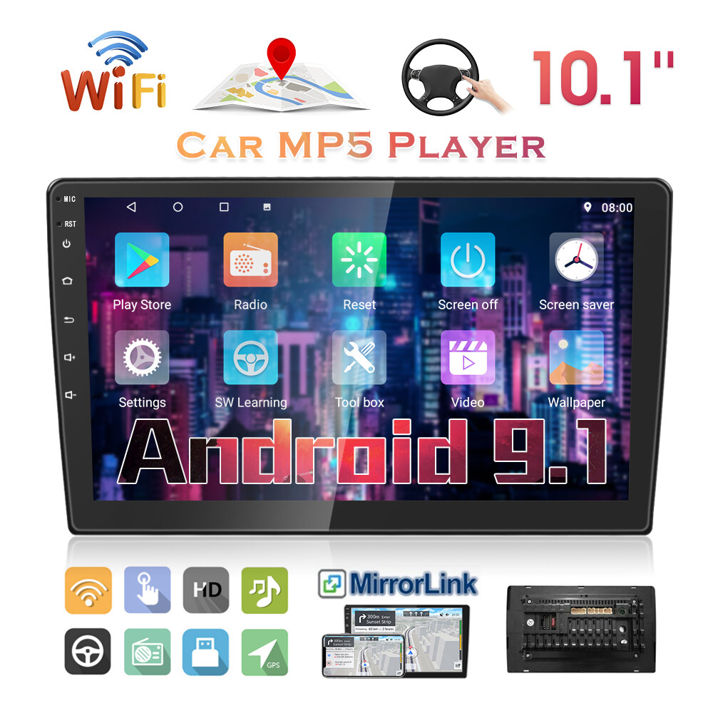 10.1″ Double 2 Din Car Stereo Radio Android 10 GPS Wifi Touch Screen MP5 Player