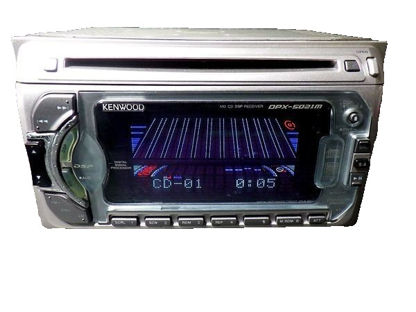 JDM Kenwood DPX-5021M 2DIN CD MD Player Vintage Car Audio Head Unit Japan