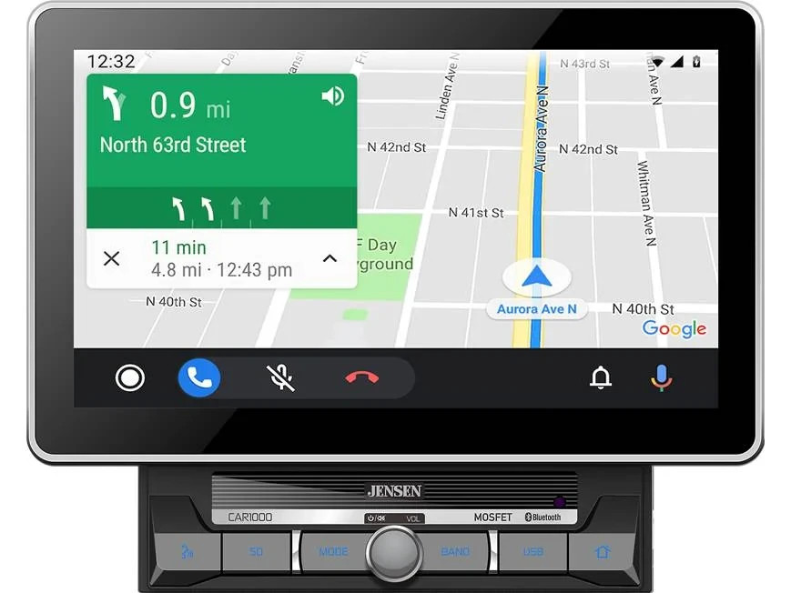 Jensen CAR1000 Digital multimedia receiver with 10.1″ touchscreen