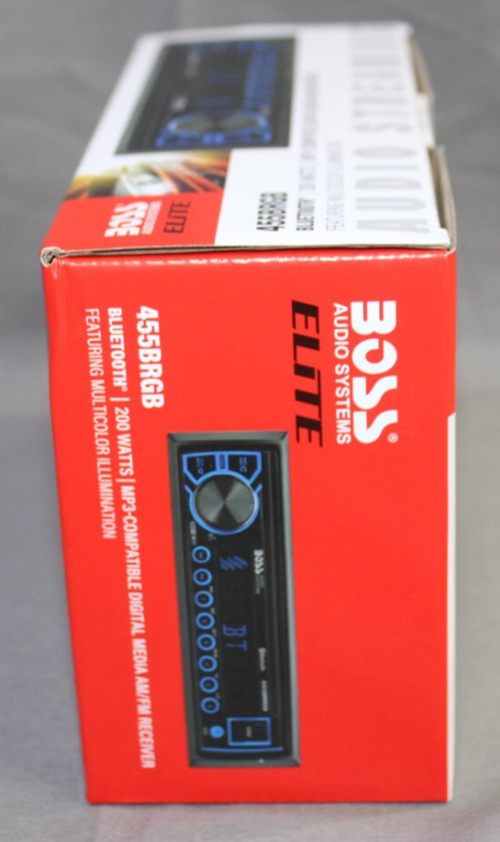 Boss Audio Systems: Elite ~ 455BRGB ~ Bluetooth Car Stereo ~ New In Box