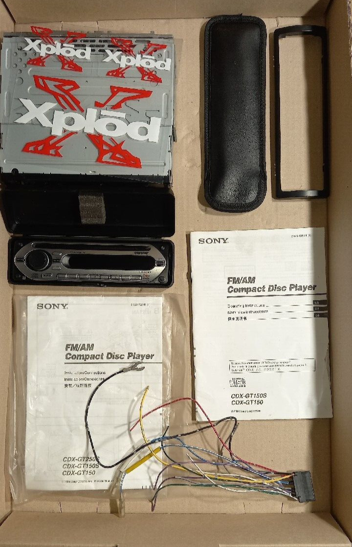 Sony Xplod GDX-GT150S BRAND NEW