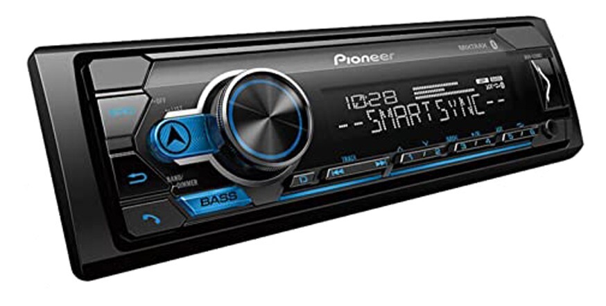 Pioneer Single DIN Bluetooth Digital Media Receiver +2 Pairs 6.5″ Car Speaker
