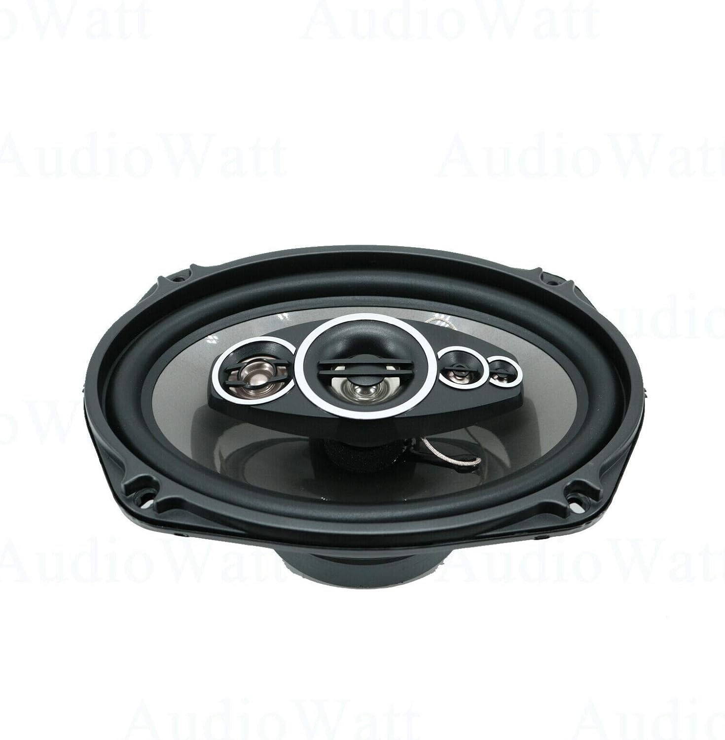 Pioneer DEH-S4200BT 1DIN Bluetooth Car Stereo Receiver + 2 Pair 6″x9″ Speaker