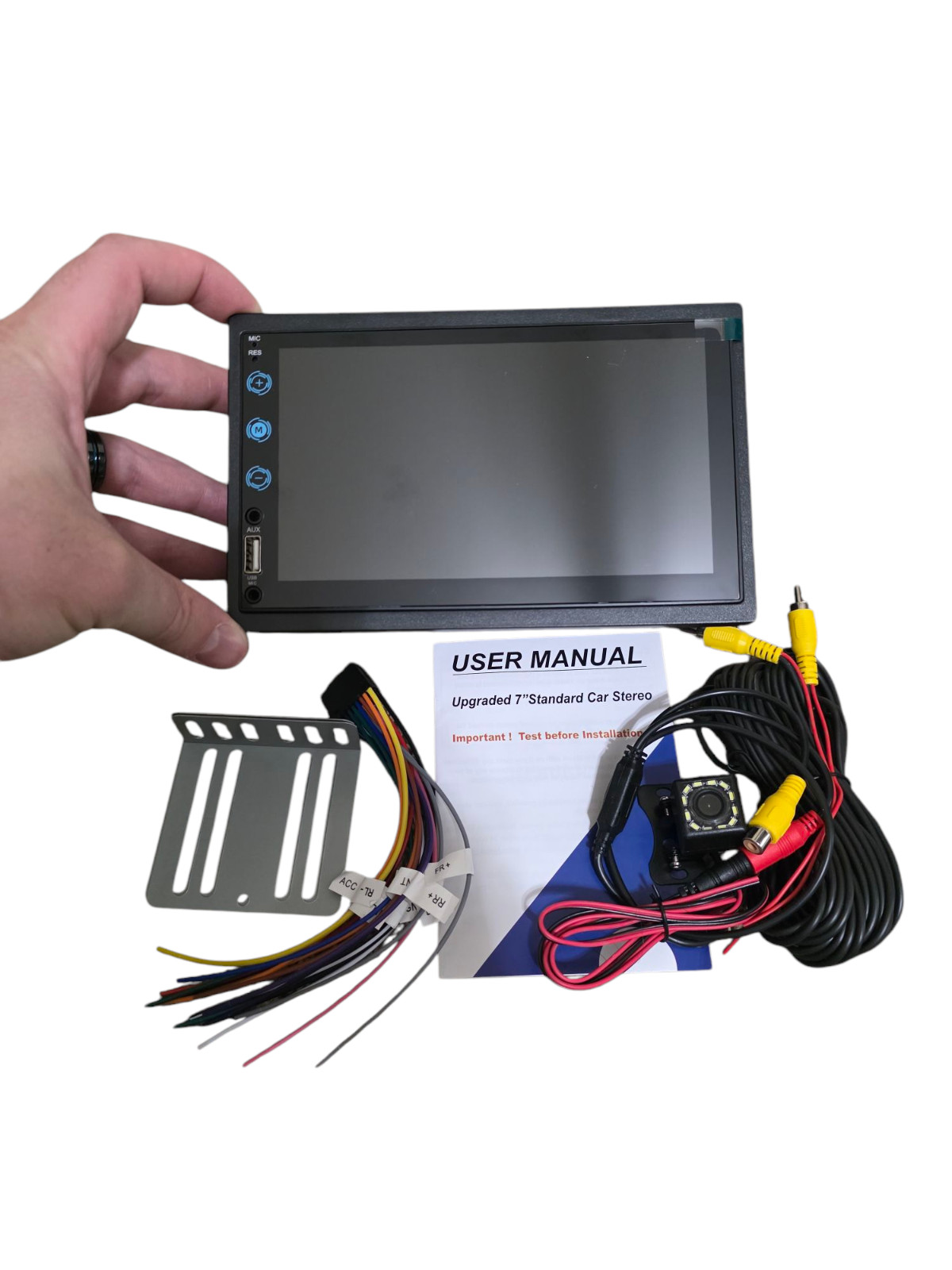 7 Inch Portable Car Stereo Wireless Android Multimedia Player Stable Connection