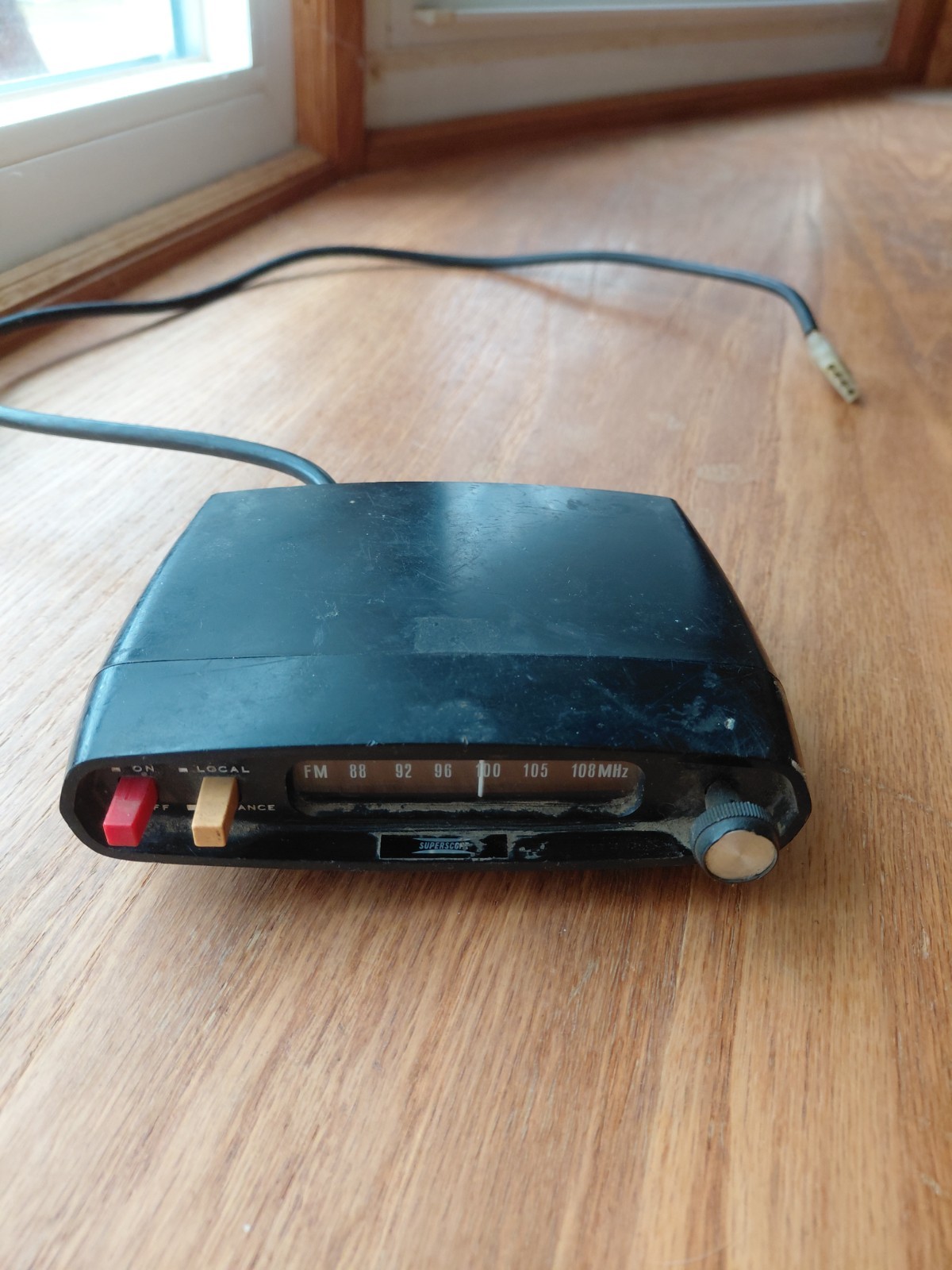 Vintage Rare fm car radio converter superscope cc 1580 Untested
