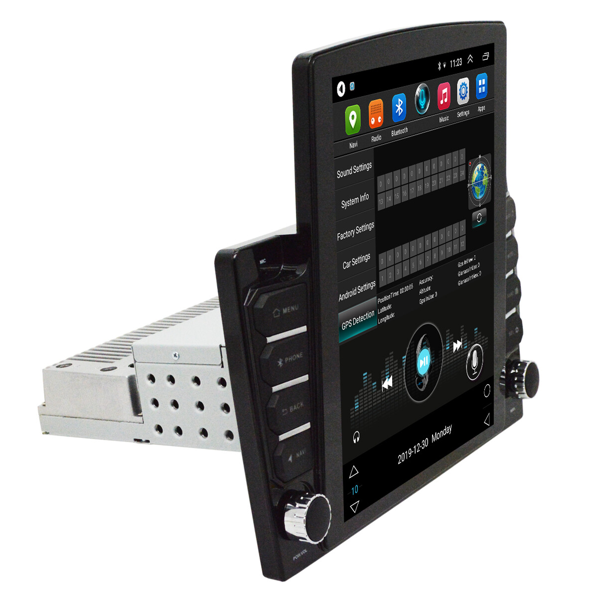 Android 10.1 9.7″ Carplay HD Vertical Touch Screen Car Stereo Radio GPS Wifi MP5