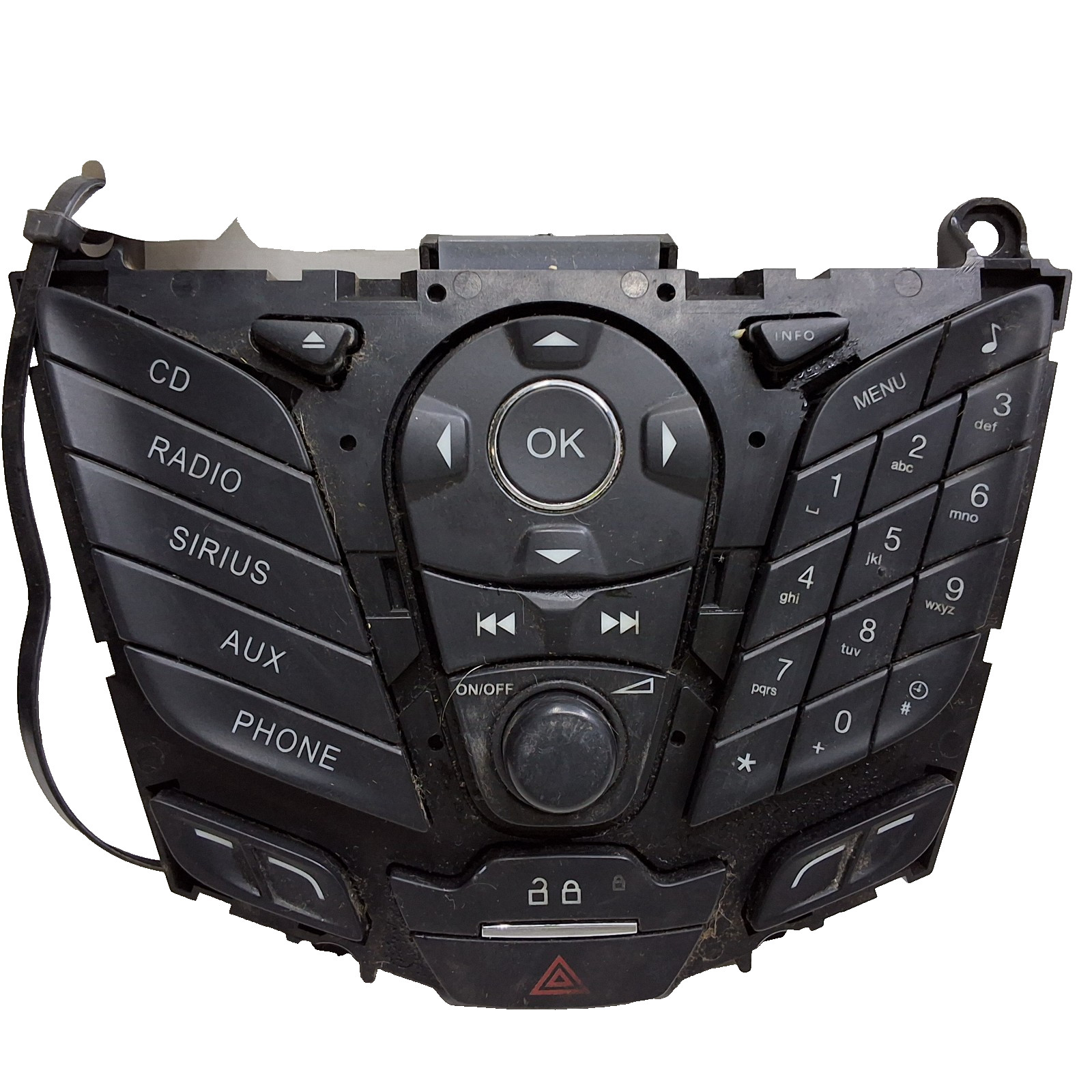 12 13 Ford Focus AM FM XM radio control panel OEM CM5T-18K811-KC