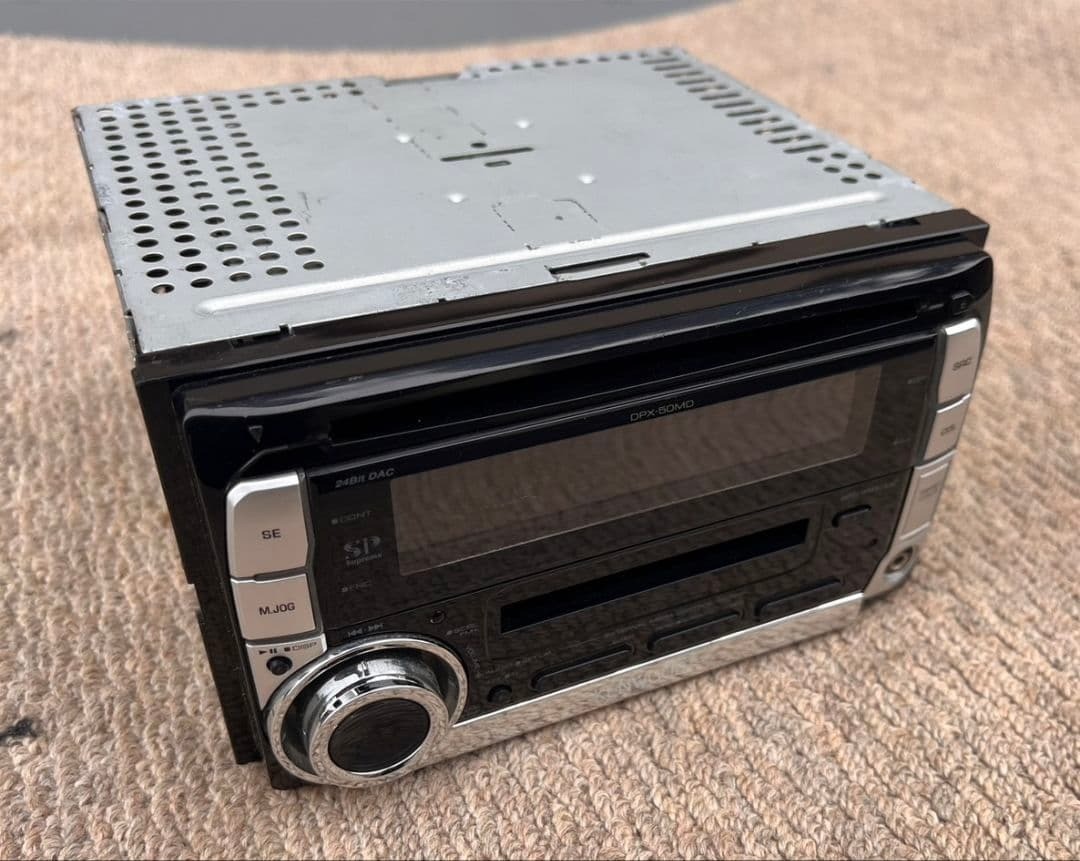 Kenwood DPX-5000 CD Player Car Stereo Head Unit Untested As-Is Japan