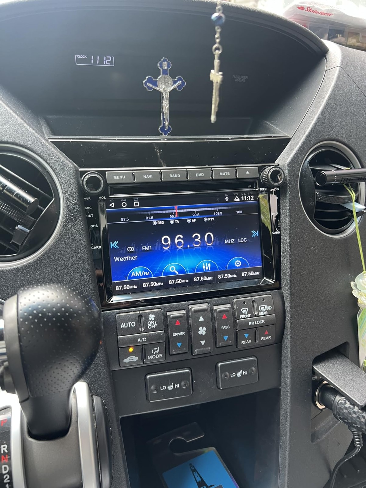 For Honda Pilot 6.2″ Android 13 Car Radio Stereo BT SWC GPS Navi Carplay Display