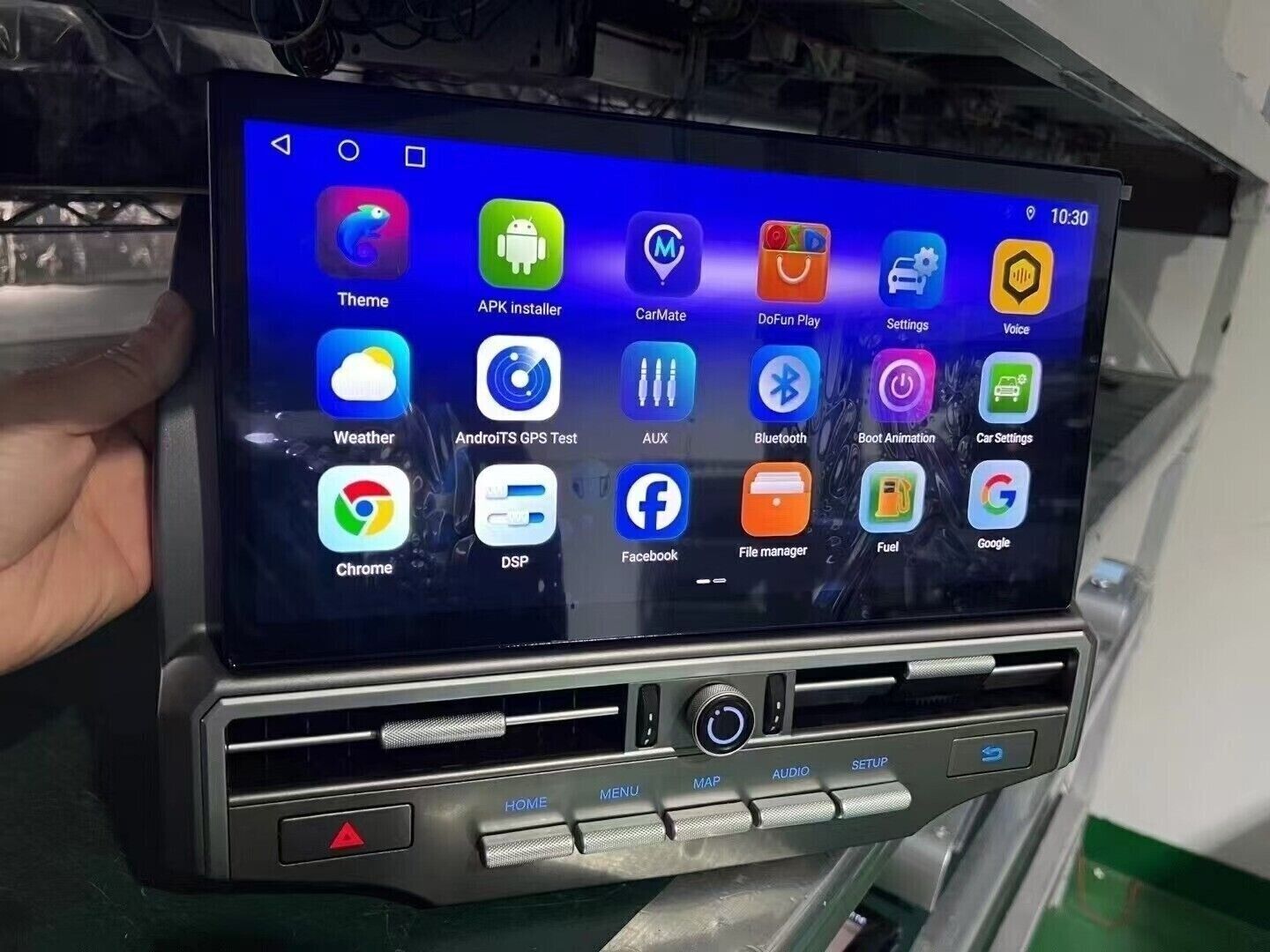 13.3″ Car Stereo Radio Auto Android Carplay 4+32GB For Toyota 4Runner 2010-2024