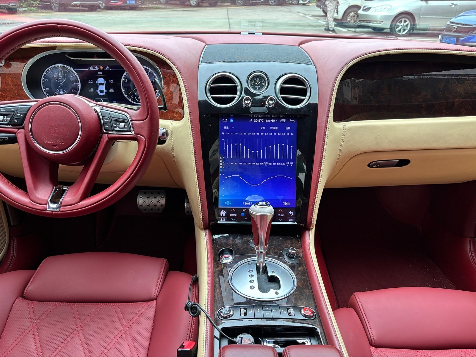 12.1″ For 2004-12 Bentley Flying Spur Continental Car Radio Stereo Carplay 4+64G