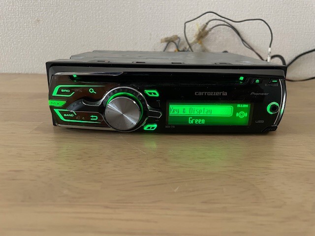 Pioneer Carrozzeria DEH-770 1Din Car Audio CD Player Operation Confirmed