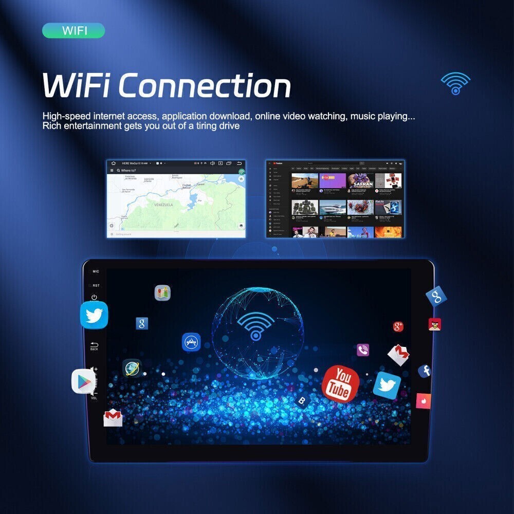 12.1” Car Radio Wireless Tesla Screen CarPlay 2+32GB For 2016-2018 Benz Metris