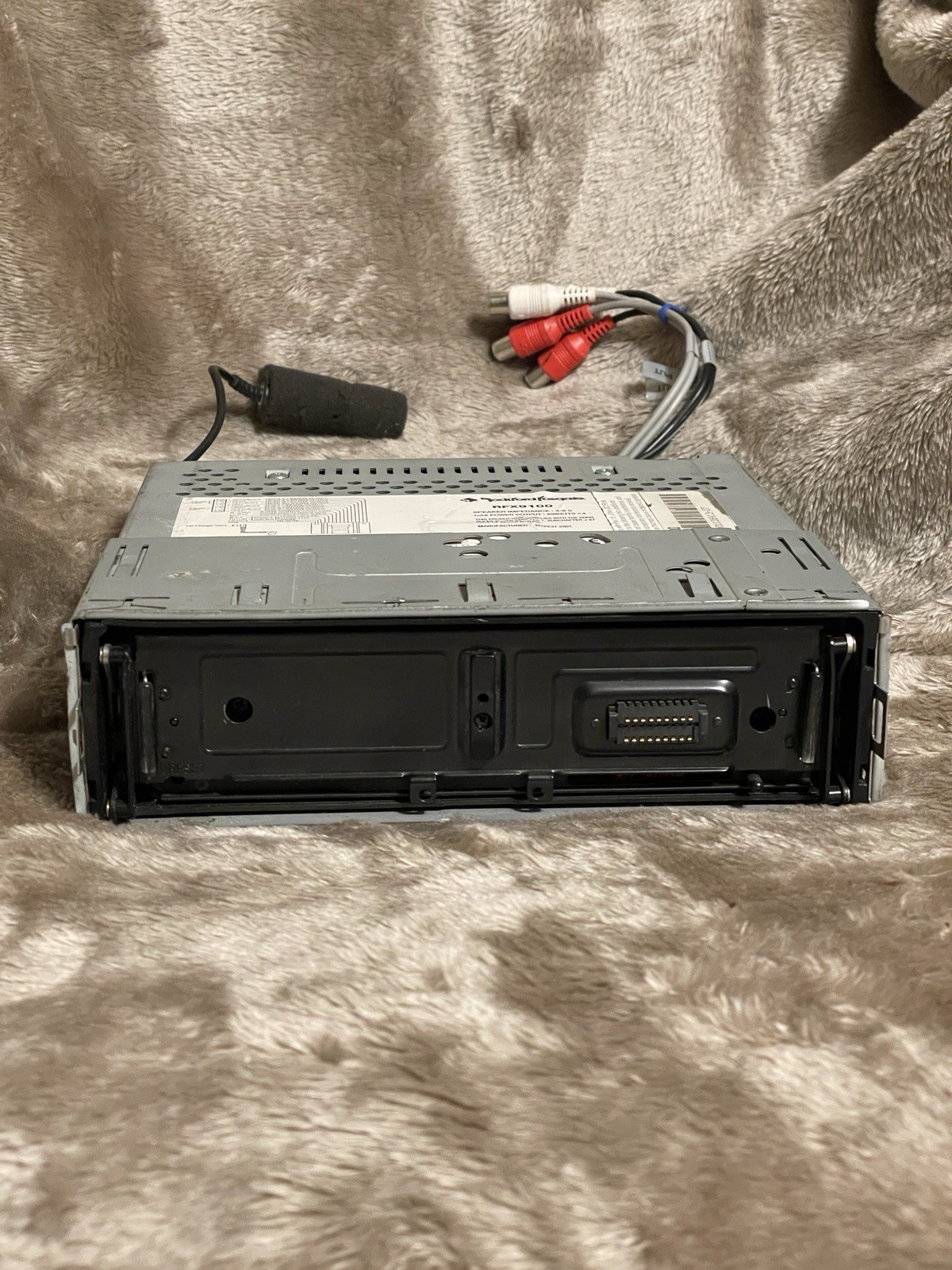 Rockford Fosgate RFX9100 CD Player Car Stereo Receiver Deck Rare *No Faceplate