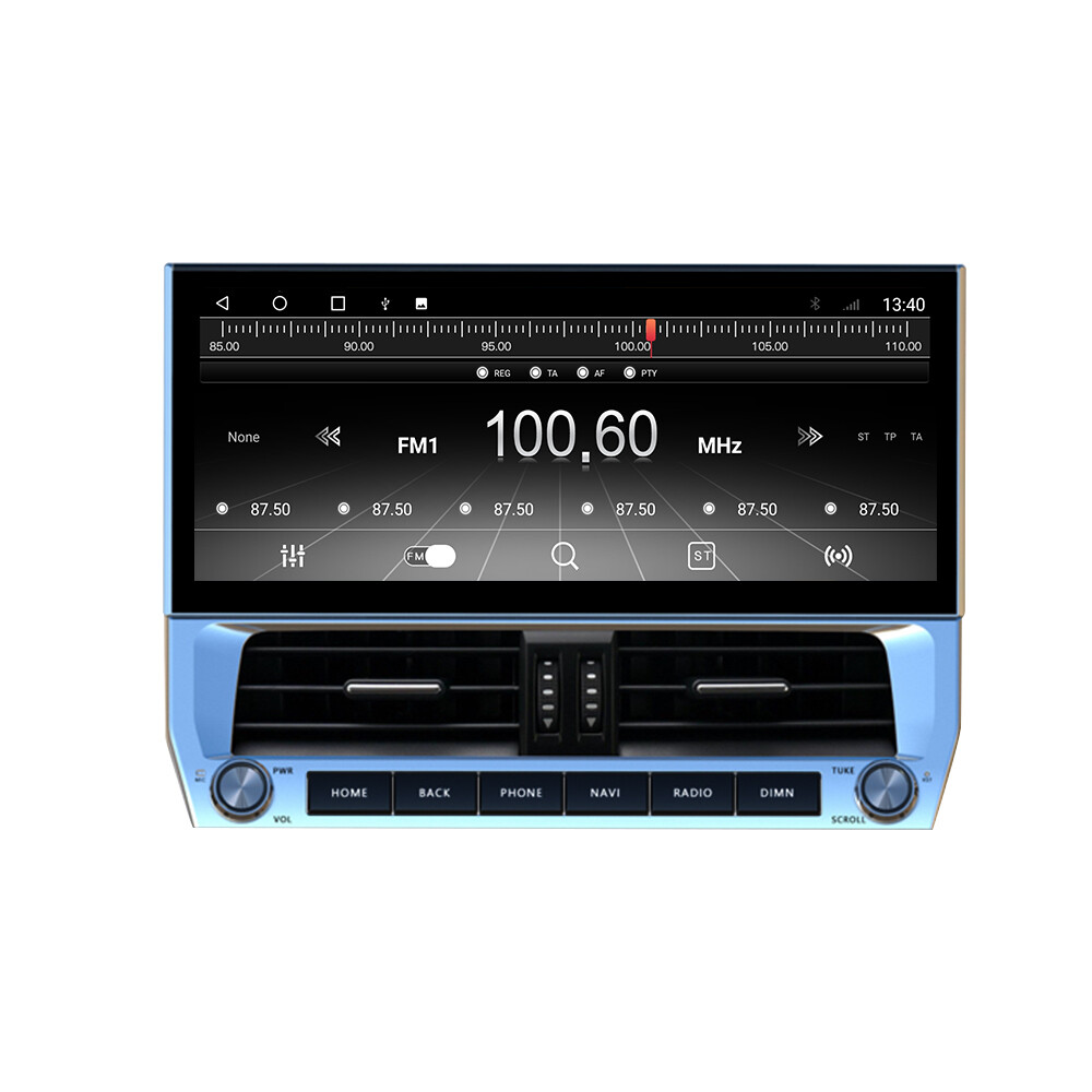 12.3Inch For Toyota Prado 2018-2022 Auto GPS Navi Stereo Radio Audio BT 4+32G