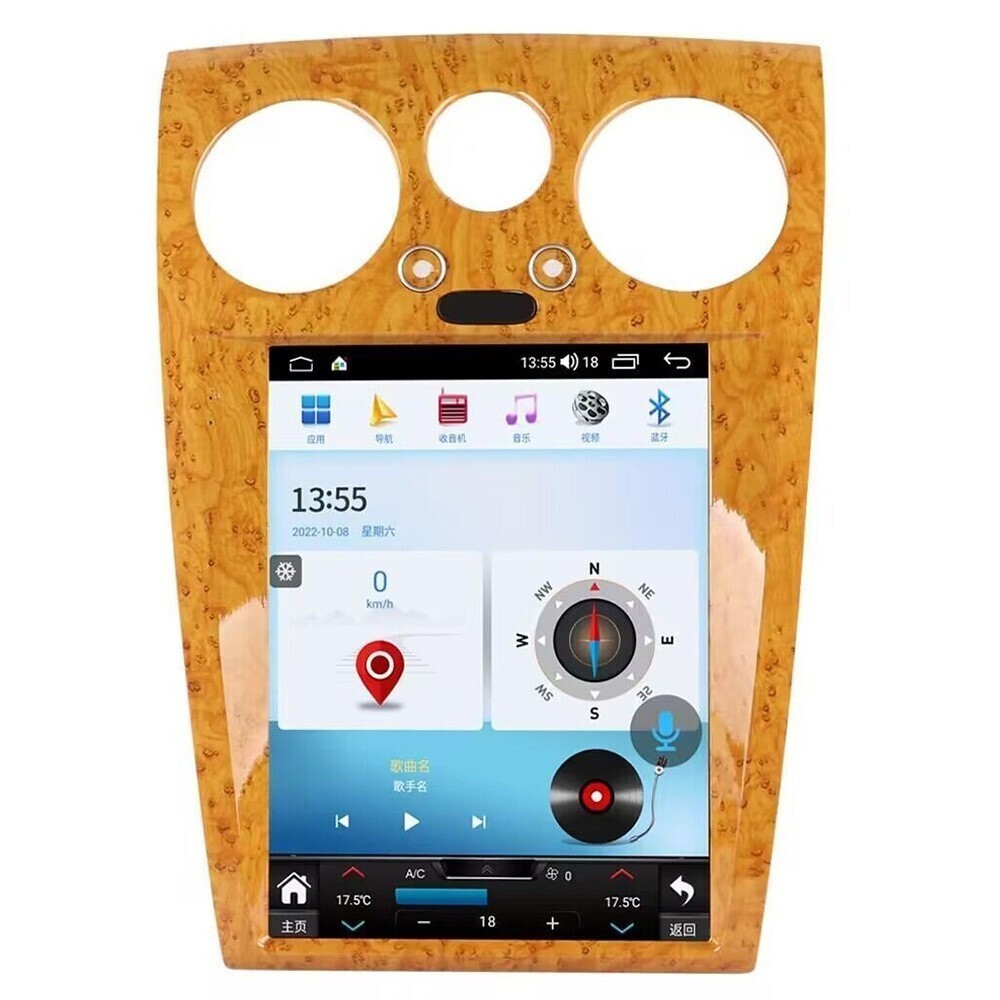 12.1″ For 2004-12 Bentley Flying Spur Continental Car Radio Stereo Carplay 4+64G