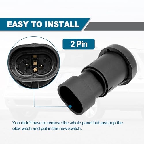 Car Trunk Lifting Glass Switch Compatible with Chevy Tahoe Suburban 1500 2500