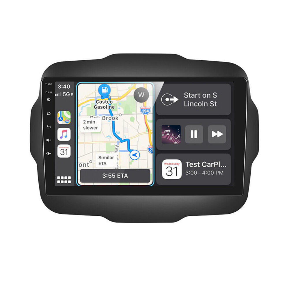 Wifi CarPlay Android 12.0 Car Radio Stereo For Jeep Renegade 2015-2020 GPS WIFI