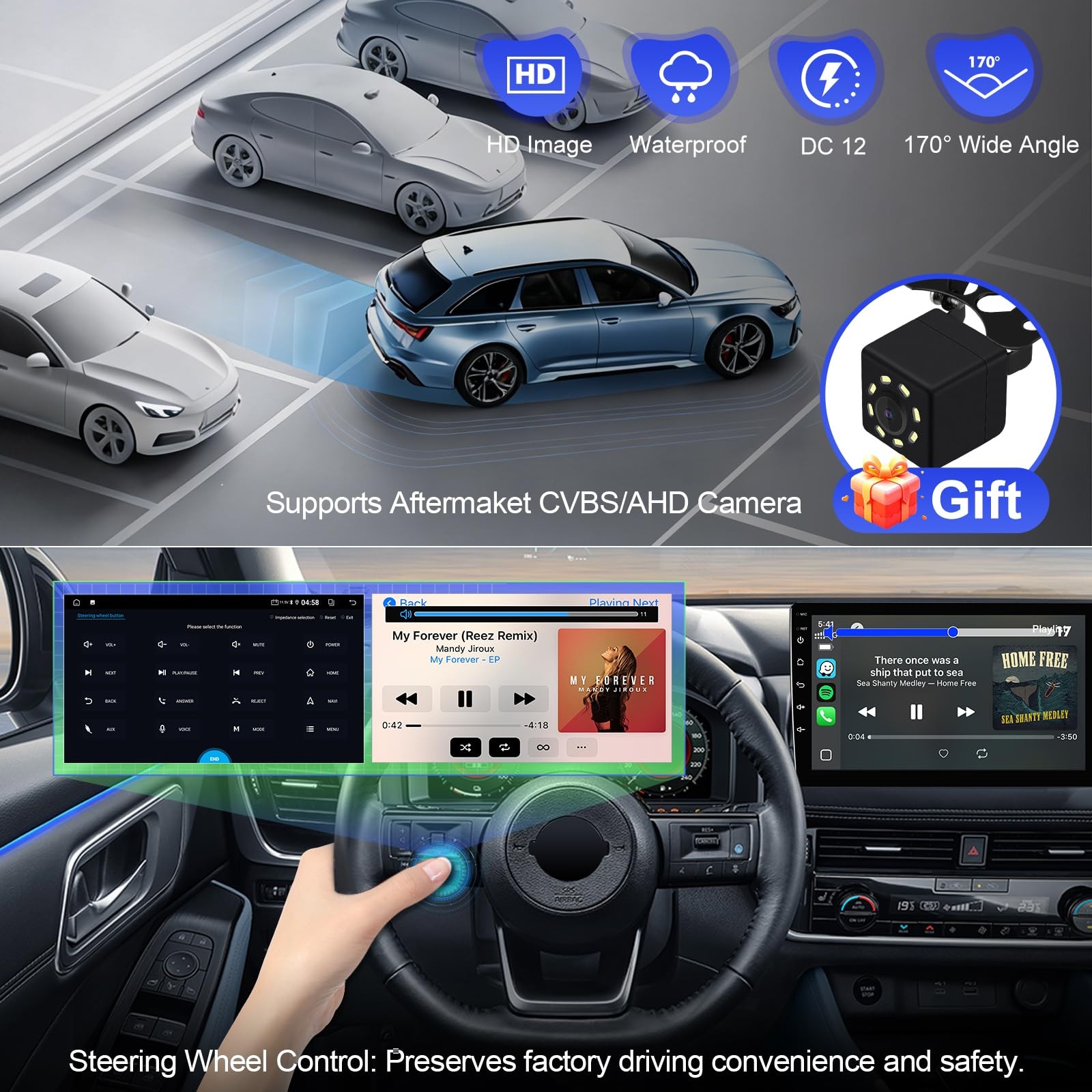 AUMUME Subaru Forester 08-12 Car Stereo