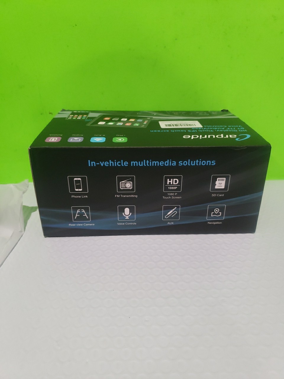 CARPURIDE C98 Wireless 9’’ Apple Carplay Android Auto GPS Navigation C Open Box