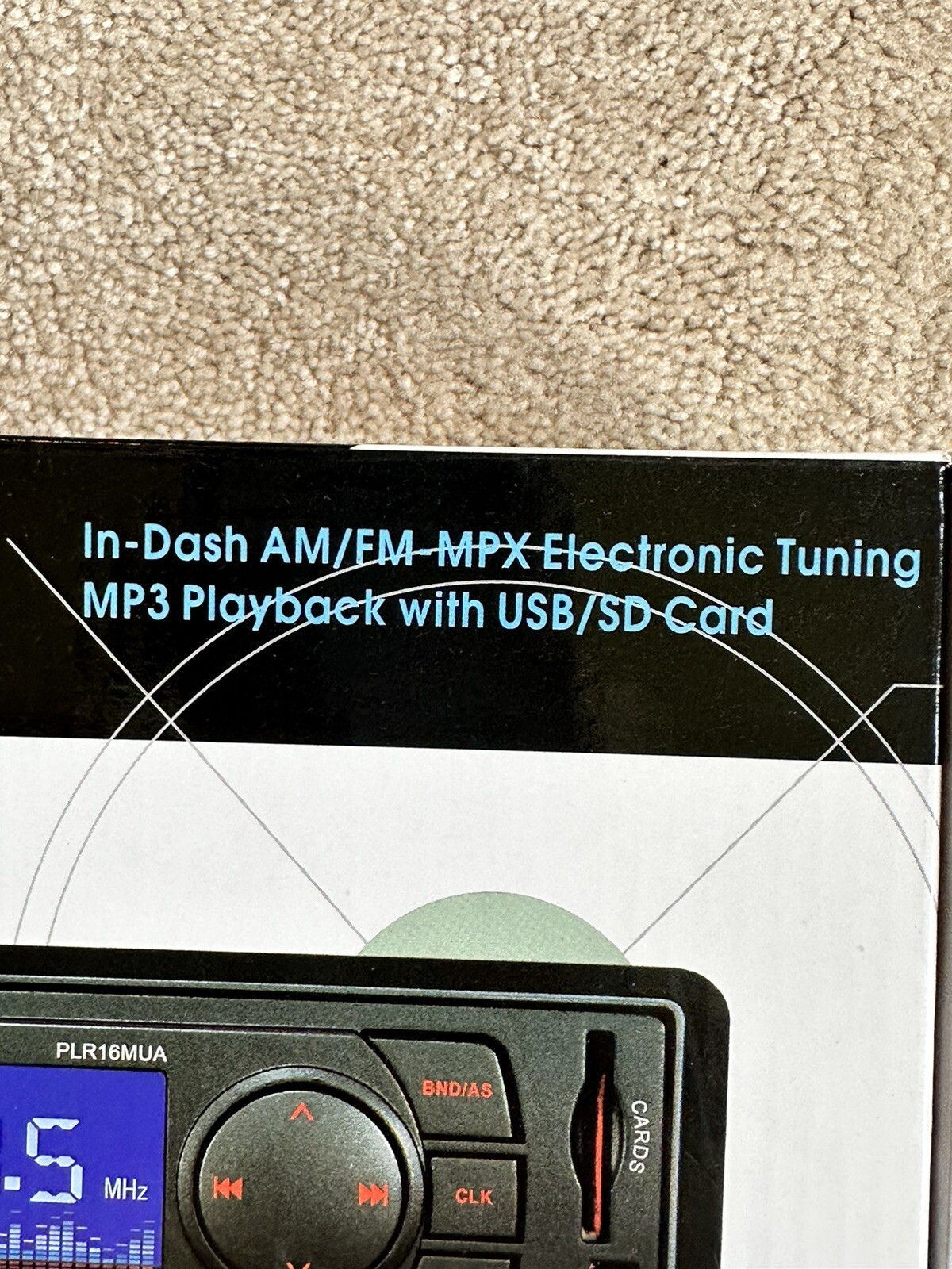 PYLE PLR16MUA In Dash AM/FM MPX Receiver MP3 Playback USB/SD Card New In Box NIB