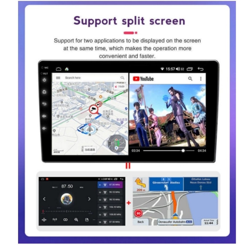 FOR 2012-2014 CHEVROLET MALIBU ANDROID 15 APPLE CARPLAY CAR STEREO RADIO 2+64G