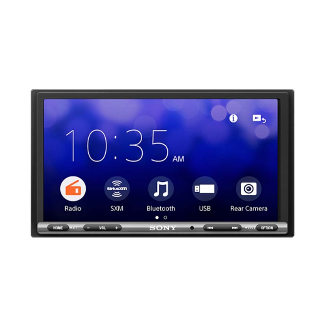 Sony XAV-AX3200, 6.95″ 2DIN Receiver – CarPlay & Android Auto w/ SWC