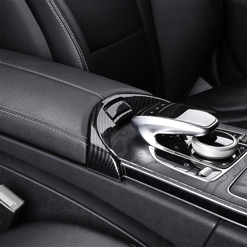Car Center Console Armrest Box Trim Switch Button Panel Cover for GLC260L GLC300