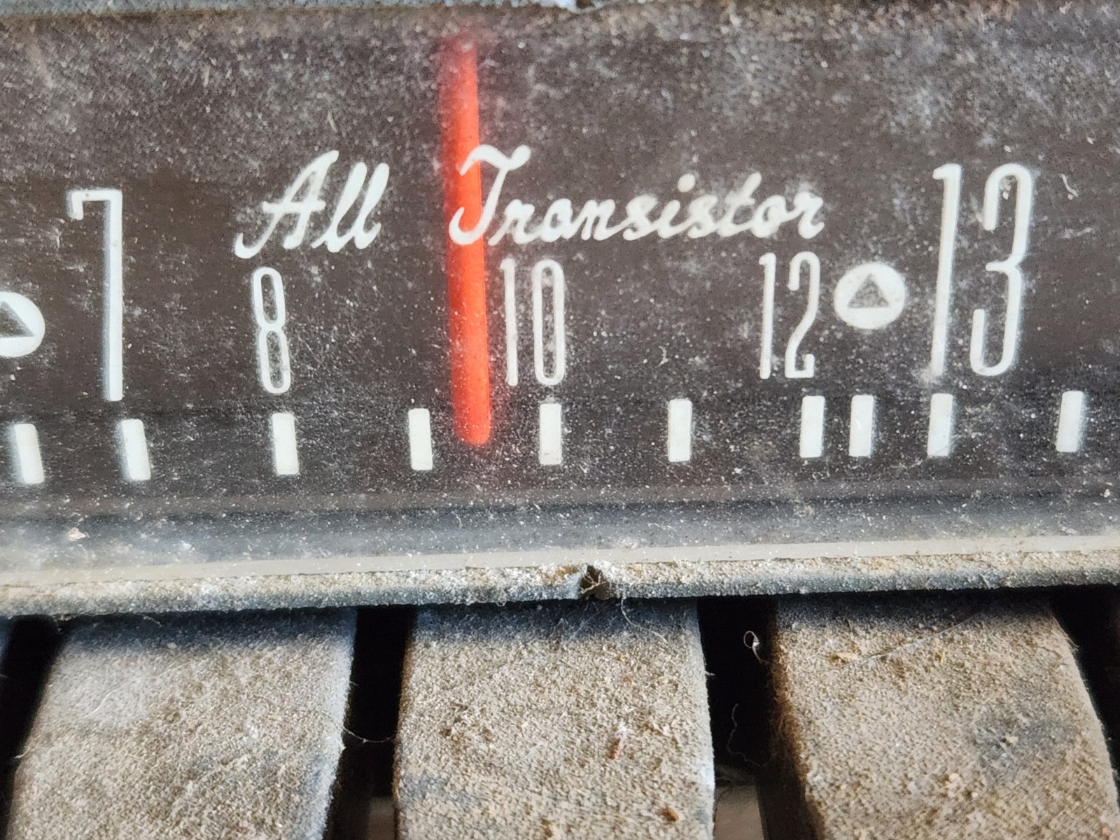 All Transistor AM Car Radio USA Unbranded Vintage Parts Repair Not Working